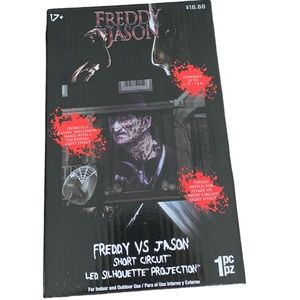 Freddy VS Jason LED Silhouette Projection Halloween
